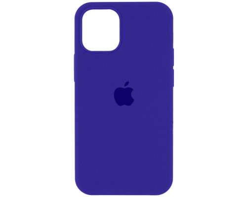 Чохол для смартфона Silicone Full Case AA Open Cam for Apple iPhone 12 Pro Max 22,Dark Purple