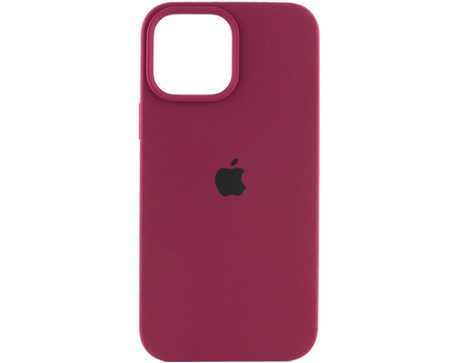 Чохол для смартфона Silicone Full Case AA Open Cam for Apple iPhone 12 Pro Max 35,Maroon