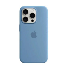 Чохол для смартфона Silicone Full Case AAA MagSafe IC for iPhone 15 Blue