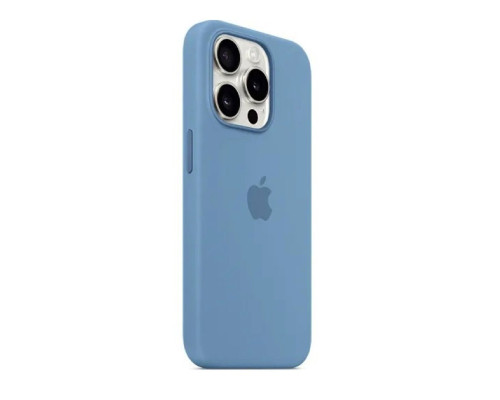 Чохол для смартфона Silicone Full Case AAA MagSafe IC for iPhone 15 Blue