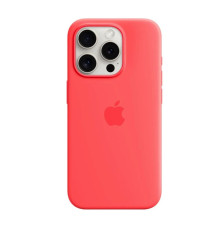 Чохол для смартфона Silicone Full Case AAA MagSafe IC for iPhone 15 Pro Guava