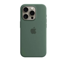 Чохол для смартфона Silicone Full Case AAA MagSafe IC for iPhone 15 Pro Max Green