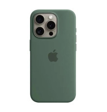 Чохол для смартфона Silicone Full Case AAA MagSafe IC for iPhone 15 Pro Max Green