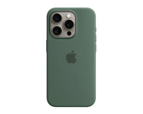 Чохол для смартфона Silicone Full Case AAA MagSafe IC for iPhone 15 Pro Max Green