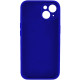 Чохол для смартфона Silicone Full Case AA Camera Protect for Apple iPhone 13 45,Shiny Blue