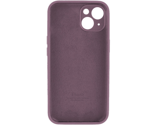 Чохол для смартфона Silicone Full Case AA Camera Protect for Apple iPhone 14 60,Taro Purple