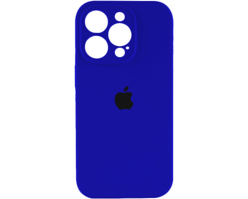 Чохол для смартфона Silicone Full Case AA Camera Protect for Apple iPhone 14 Pro 45,Shiny Blue