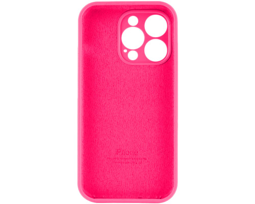 Чохол для смартфона Silicone Full Case AA Camera Protect for Apple iPhone 15 Pro Max 23,Shiny Pink