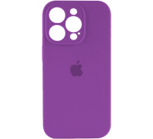 Чохол для смартфона Silicone Full Case AA Camera Protect for Apple iPhone 16 Pro 19,Purple