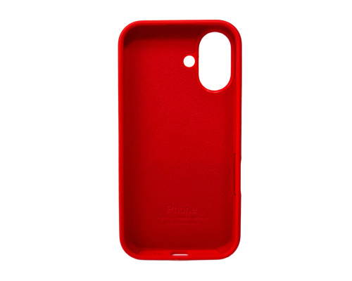 Чохол для смартфона Silicone Full Case AA Open Cam for Apple iPhone 16 11,Red