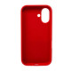 Чохол для смартфона Silicone Full Case AA Open Cam for Apple iPhone 16 11,Red