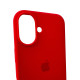 Чохол для смартфона Silicone Full Case AA Open Cam for Apple iPhone 16 11,Red