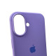 Чохол для смартфона Silicone Full Case AA Open Cam for Apple iPhone 16 26,Elegant Purple