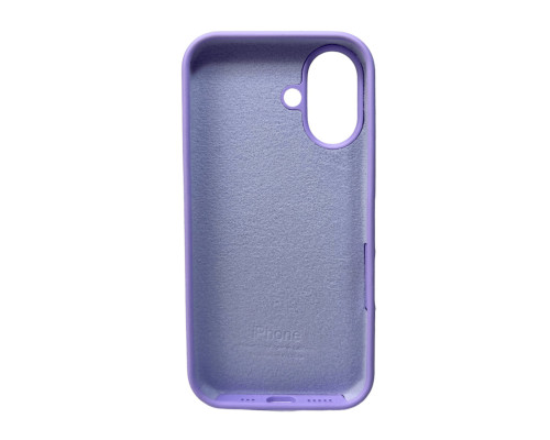 Чохол для смартфона Silicone Full Case AA Open Cam for Apple iPhone 16 26,Elegant Purple