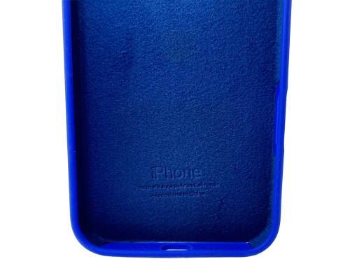 Чохол для смартфона Silicone Full Case AA Open Cam for Apple iPhone 16 Pro 45,Shiny Blue