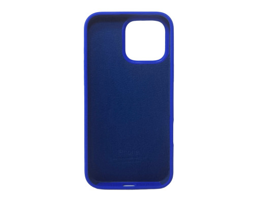 Чохол для смартфона Silicone Full Case AA Open Cam for Apple iPhone 16 Pro 45,Shiny Blue