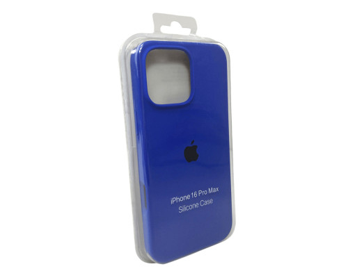 Чохол для смартфона Silicone Full Case AA Open Cam for Apple iPhone 16 Pro 45,Shiny Blue