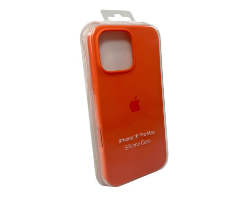 Чохол для смартфона Silicone Full Case AA Open Cam for Apple iPhone 16 Pro 52,Orange