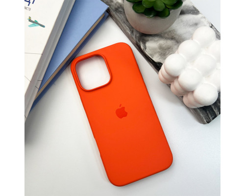 Чохол для смартфона Silicone Full Case AA Open Cam for Apple iPhone 16 Pro 52,Orange