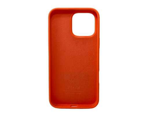 Чохол для смартфона Silicone Full Case AA Open Cam for Apple iPhone 16 Pro 52,Orange