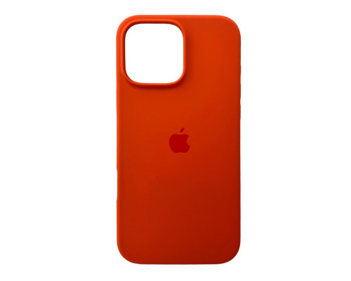 Чохол для смартфона Silicone Full Case AA Open Cam for Apple iPhone 16 Pro 52,Orange