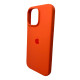 Чохол для смартфона Silicone Full Case AA Open Cam for Apple iPhone 16 Pro 52,Orange