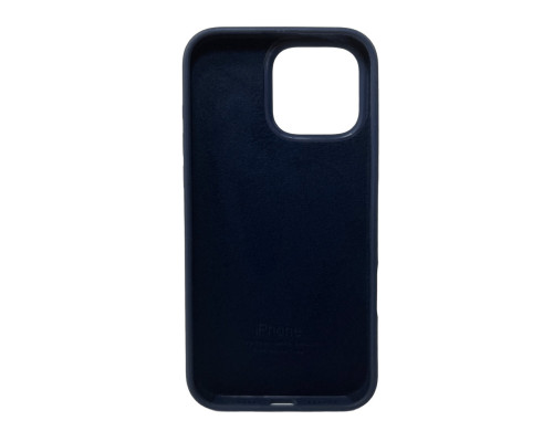 Чохол для смартфона Silicone Full Case AA Open Cam for Apple iPhone 16 Pro 7,Dark Blue