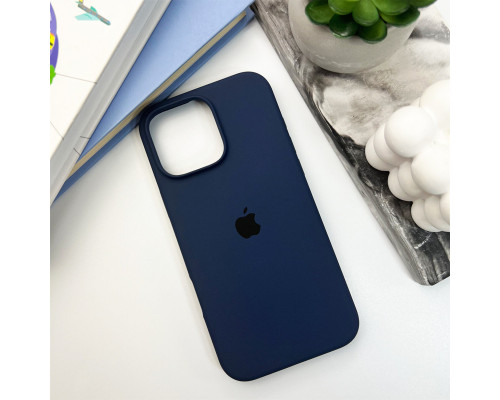 Чохол для смартфона Silicone Full Case AA Open Cam for Apple iPhone 16 Pro 7,Dark Blue