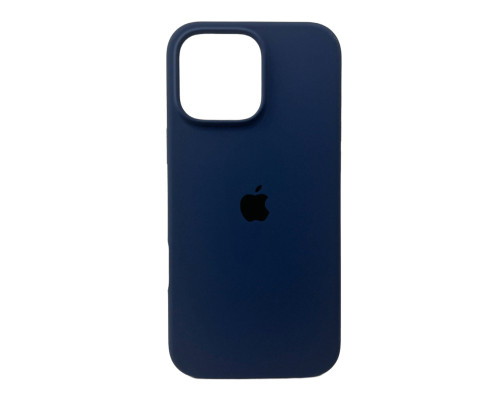 Чохол для смартфона Silicone Full Case AA Open Cam for Apple iPhone 16 Pro 7,Dark Blue