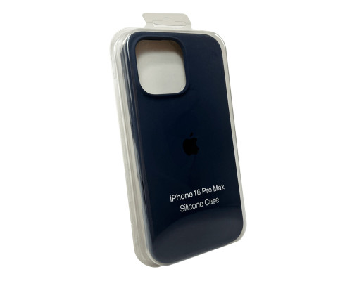 Чохол для смартфона Silicone Full Case AA Open Cam for Apple iPhone 16 Pro 7,Dark Blue