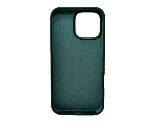 Чохол для смартфона Silicone Full Case AA Open Cam for Apple iPhone 16 Pro Max 40,Atrovirens