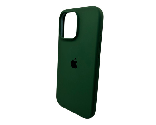 Чохол для смартфона Silicone Full Case AA Open Cam for Apple iPhone 16 Pro Max 40,Atrovirens