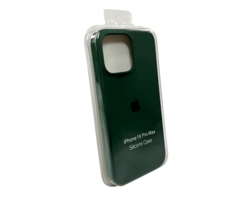 Чохол для смартфона Silicone Full Case AA Open Cam for Apple iPhone 16 Pro Max 40,Atrovirens