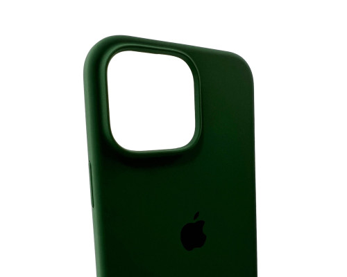 Чохол для смартфона Silicone Full Case AA Open Cam for Apple iPhone 16 Pro Max 40,Atrovirens