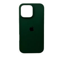 Чохол для смартфона Silicone Full Case AA Open Cam for Apple iPhone 16 Pro Max 40,Atrovirens