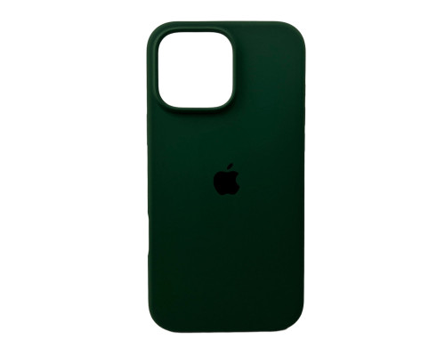 Чохол для смартфона Silicone Full Case AA Open Cam for Apple iPhone 16 Pro Max 40,Atrovirens