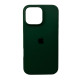 Чохол для смартфона Silicone Full Case AA Open Cam for Apple iPhone 16 Pro Max 40,Atrovirens