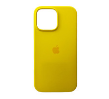 Чохол для смартфона Silicone Full Case AA Open Cam for Apple iPhone 16 Pro Max 56,Sunny Yellow