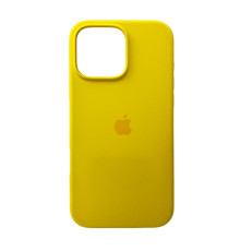 Чохол для смартфона Silicone Full Case AA Open Cam for Apple iPhone 16 Pro Max 56,Sunny Yellow