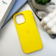 Чохол для смартфона Silicone Full Case AA Open Cam for Apple iPhone 16 Pro Max 56,Sunny Yellow