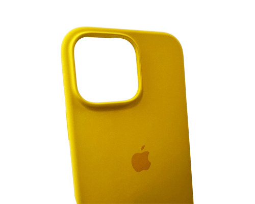 Чохол для смартфона Silicone Full Case AA Open Cam for Apple iPhone 16 Pro Max 56,Sunny Yellow