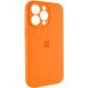 Чохол для смартфона Silicone Full Case AA Camera Protect for Apple iPhone 15 Pro 52,Orange