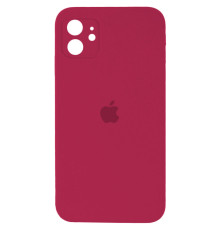 Чохол для смартфона Silicone Full Case AA Camera Protect for Apple iPhone 11 35,Maroon