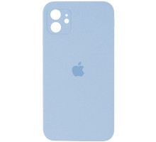 Чохол для смартфона Silicone Full Case AA Camera Protect for Apple iPhone 12 27,Mist Blue