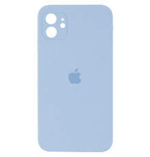 Чохол для смартфона Silicone Full Case AA Camera Protect for Apple iPhone 12 27,Mist Blue