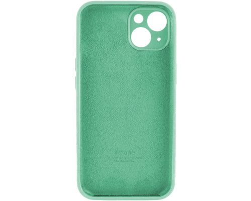 Чохол для смартфона Silicone Full Case AA Camera Protect for Apple iPhone 15 30,Spearmint