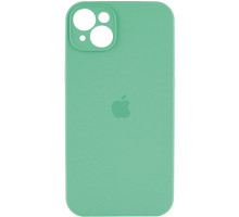 Чохол для смартфона Silicone Full Case AA Camera Protect for Apple iPhone 15 30,Spearmint