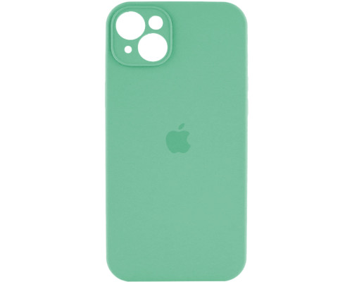 Чохол для смартфона Silicone Full Case AA Camera Protect for Apple iPhone 15 30,Spearmint