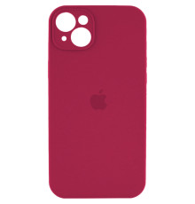 Чохол для смартфона Silicone Full Case AA Camera Protect for Apple iPhone 15 35,Maroon