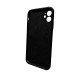 Чохол для смартфона Silicone Full Case AA Camera Protect for Apple iPhone 11 кругл 14,Black